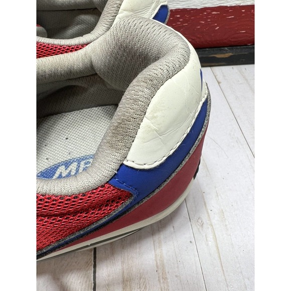 Rare MBT Women's 1997 Classic Retro Style Suede Size 9-9.5 Level 3 Rocker Red - Picture 9 of 13